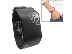 Reloj de pulsera electrónico inteligente de papel resistente al agua con diseño creativo de timón Ly Ebike