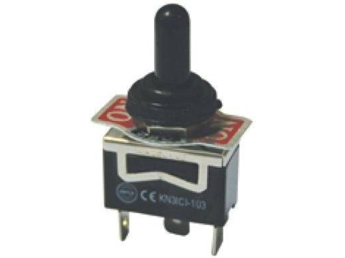 Conector LALIZAS Toggle On Off Mon Negro