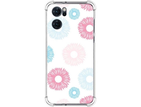 Carcasa para Oppo Find X5 Lite 5G TUMUNDOSMARTPHONE Dibujos Antigolpes Flores 06 Multicolor
