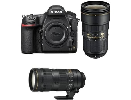Kit Cámara Réflex NIKON D850 + AF-S 24-70MM F2.8E ED VR + AF-S 70-200MM F2.8E FL ED VR