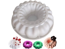 Molde de silicona para pasteles, antiadherente de grado alimenticio para gelatina, pan, gelatina, gasa, molde versátil para hornear, ideal para hornear