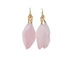 2026-farfi Pendientes Colgantes De Plumas Para Mujer Elegantes Para Boda Fiesta Prom Regalo