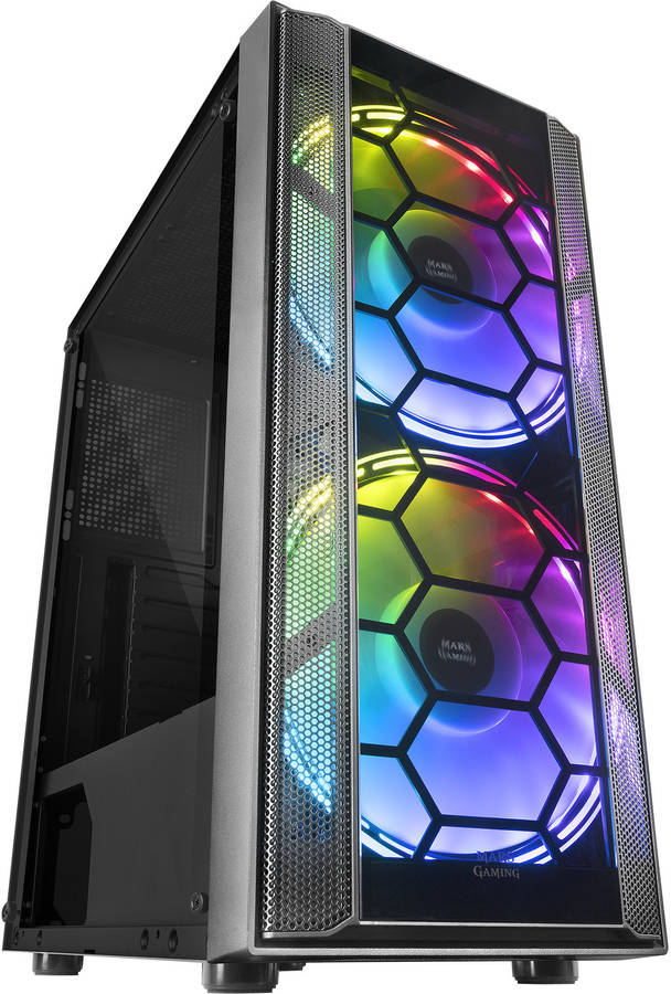 Caja PC MARS GAMING MC500 (Negro)