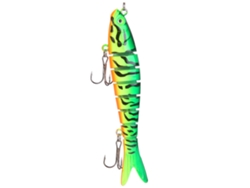 2026rebe-señuelo Artificial De Pesca 10cm Secciones Multiples Sinkers Con Anzuelo 4 Para Mar