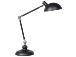 Lámpara de mesa BELIANI Meramec de Metal Negro 19x19x80