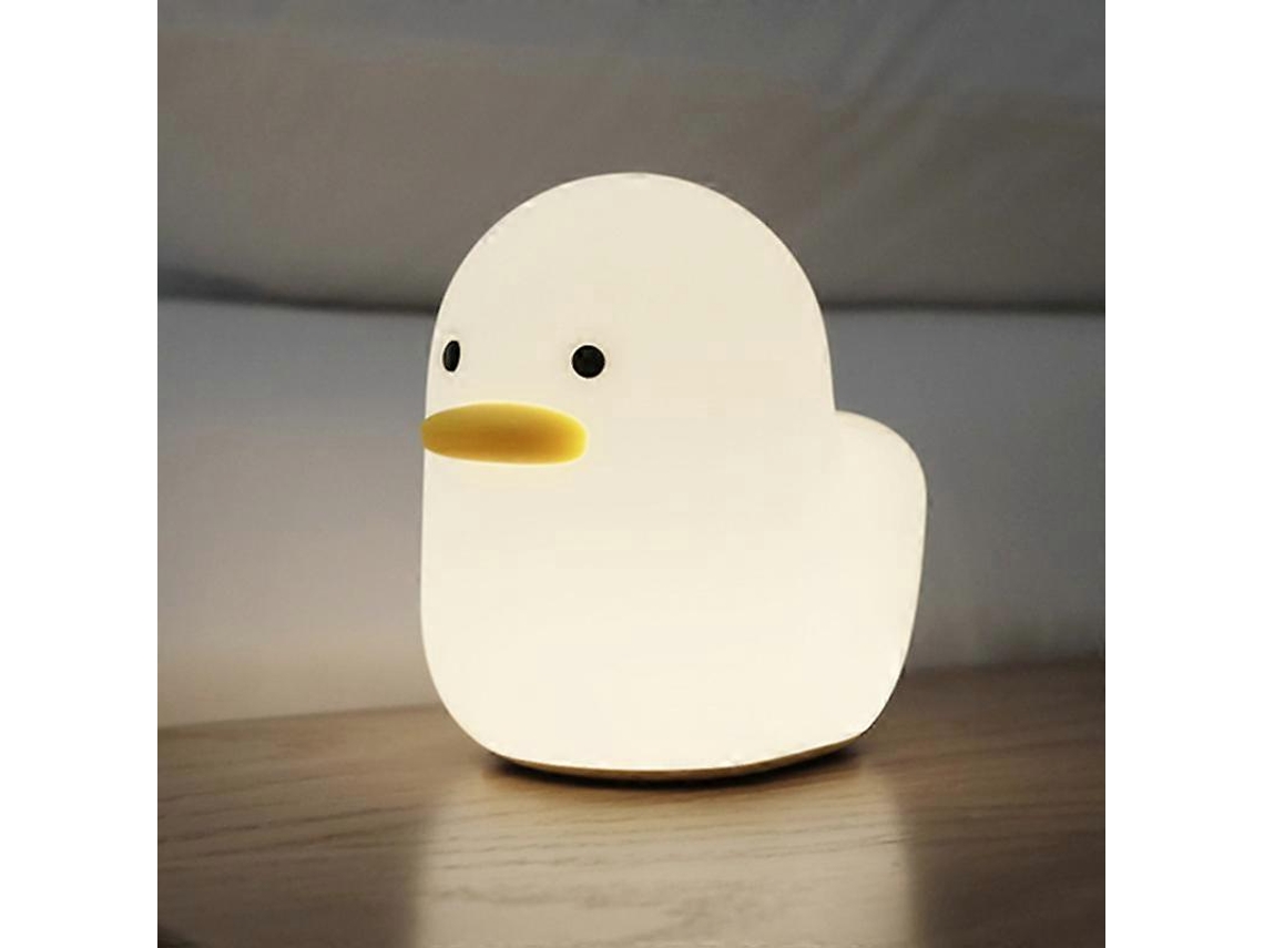 Omni-lámpara Nocturna Led Inteligente Con Sensor Táctil Y Temporizador, Silicona Recargable, Luz Cálida Para Dormitorio