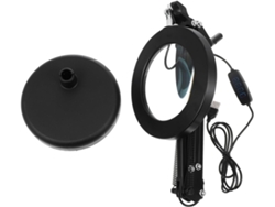 Lámpara De Escritorio Led Flexible Con Lupa, Lámpara De Lectura De Belleza, Protección Ocular Para Uñas, Diseño