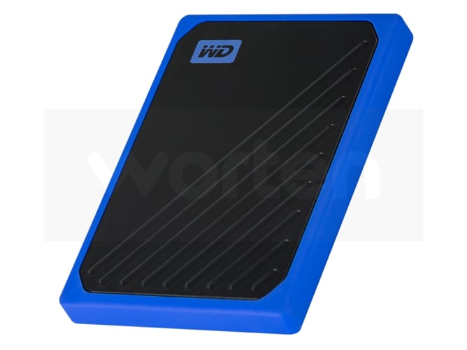 Disco SSD Externo SANDISK My Passport Go (500 GB - USB 3.1 - 400 MB/s)