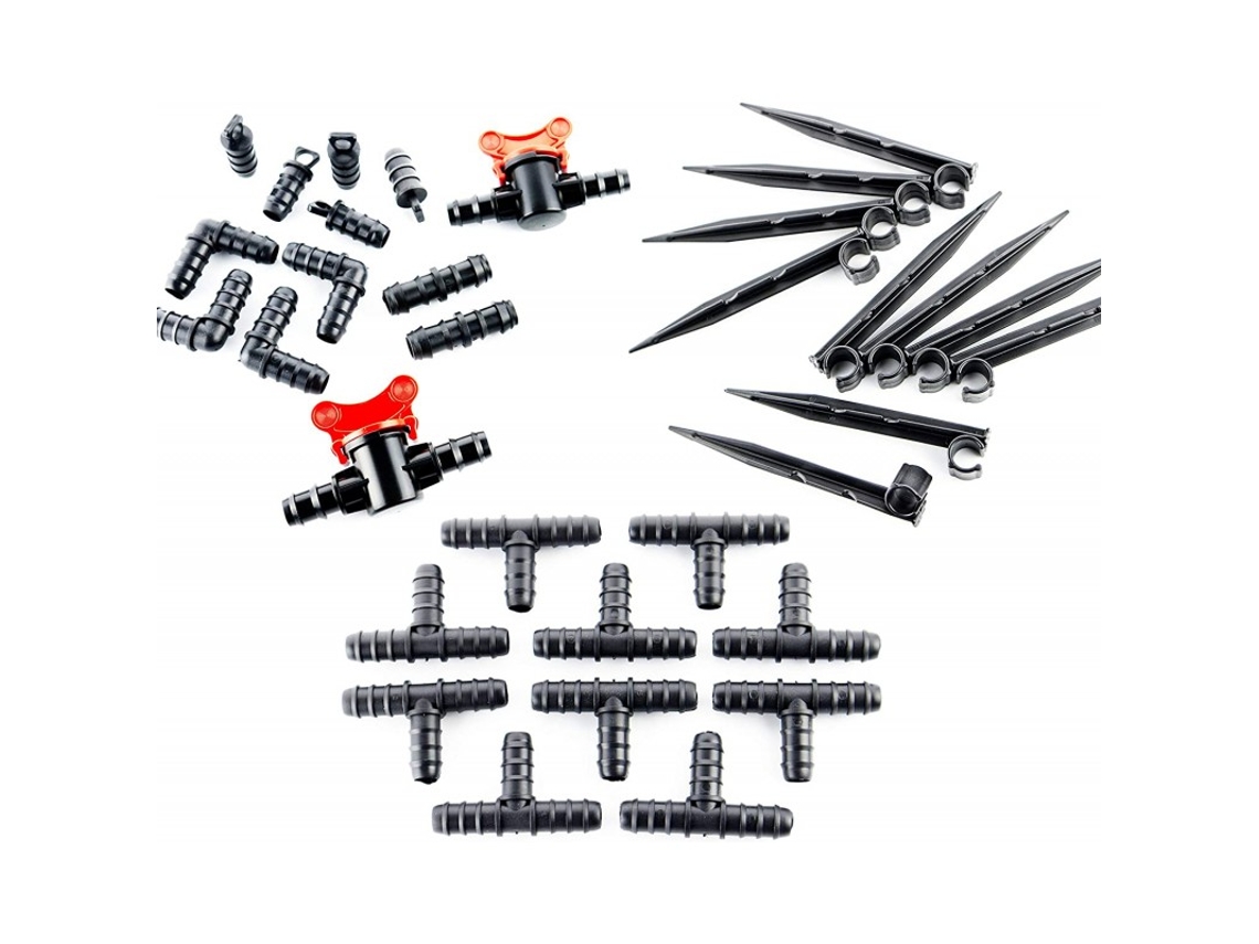 Pack Básico De Accesorios De 16 Mm. Para Todo Tipo De Riego Por Goteo O Gota A Gota SUINGA