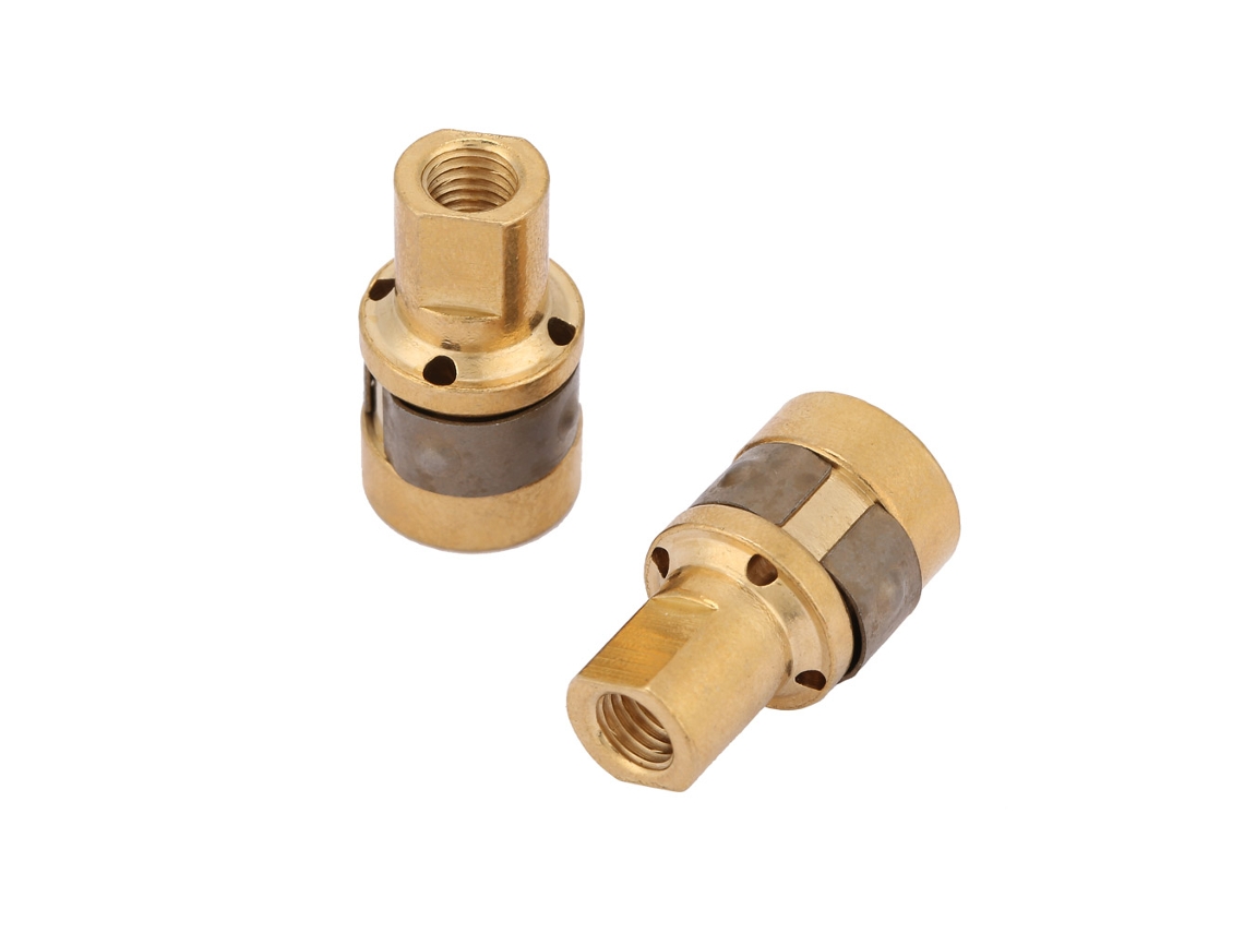 Adaptadores de boquilla difusora de gas 169716 para pistola MIG Miller M-10/15 Hobart (2 unidades)