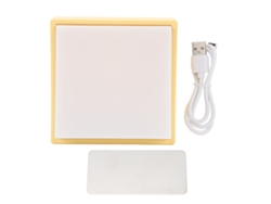 Lámpara de noche LED BJ de 3000k, luz blanca cálida, recargable, magnética, para armario, habitación infantil y baño.