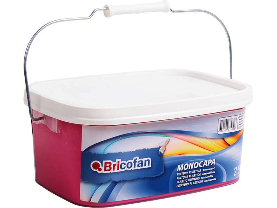Pintura Plástica Monocapa COFAN Magenta Tele (2.5 L)