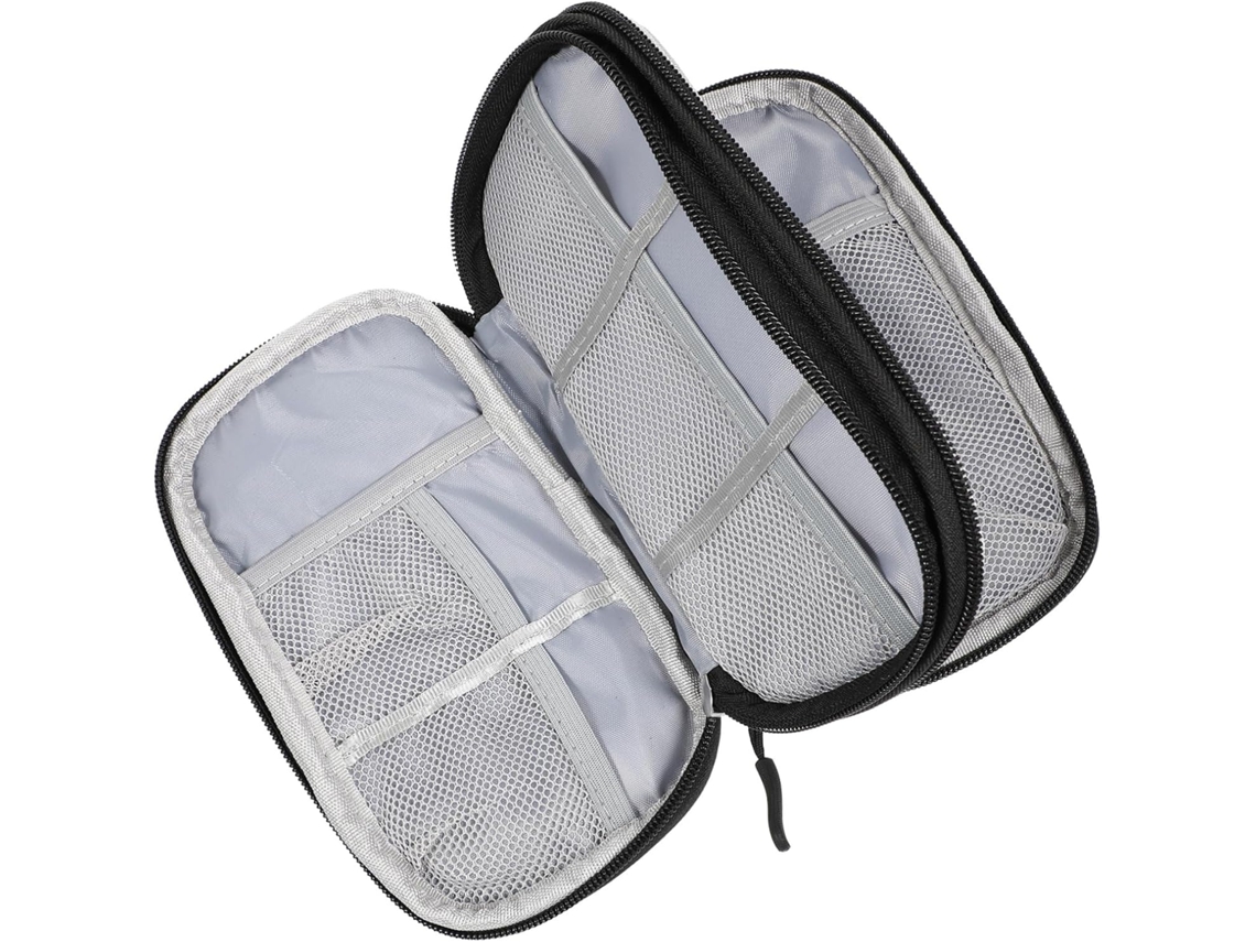 Estuche organizador multifuncional para cables electrónicos, accesorios, almacenamiento y carga USB - Gokoco