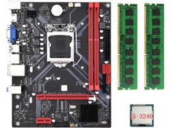 Placa Base De Escritorio B85m Vhl + Cpu I3 3240 + 2 X 8 Gb De Ram Ddr3 1600 Mhz