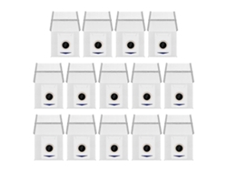 14pcs Vacuum Bags For T30 Omni /t30 Max/t30 Pro Robot Vacuum Cleaner Replacement Garbage Bags