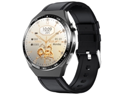 Reloj inteligente con llamadas Bluetooth, monitoreo no invasivo de azúcar en sangre, ECG, alerta SOS, contador de pasos y seguimiento deport CHRONUS