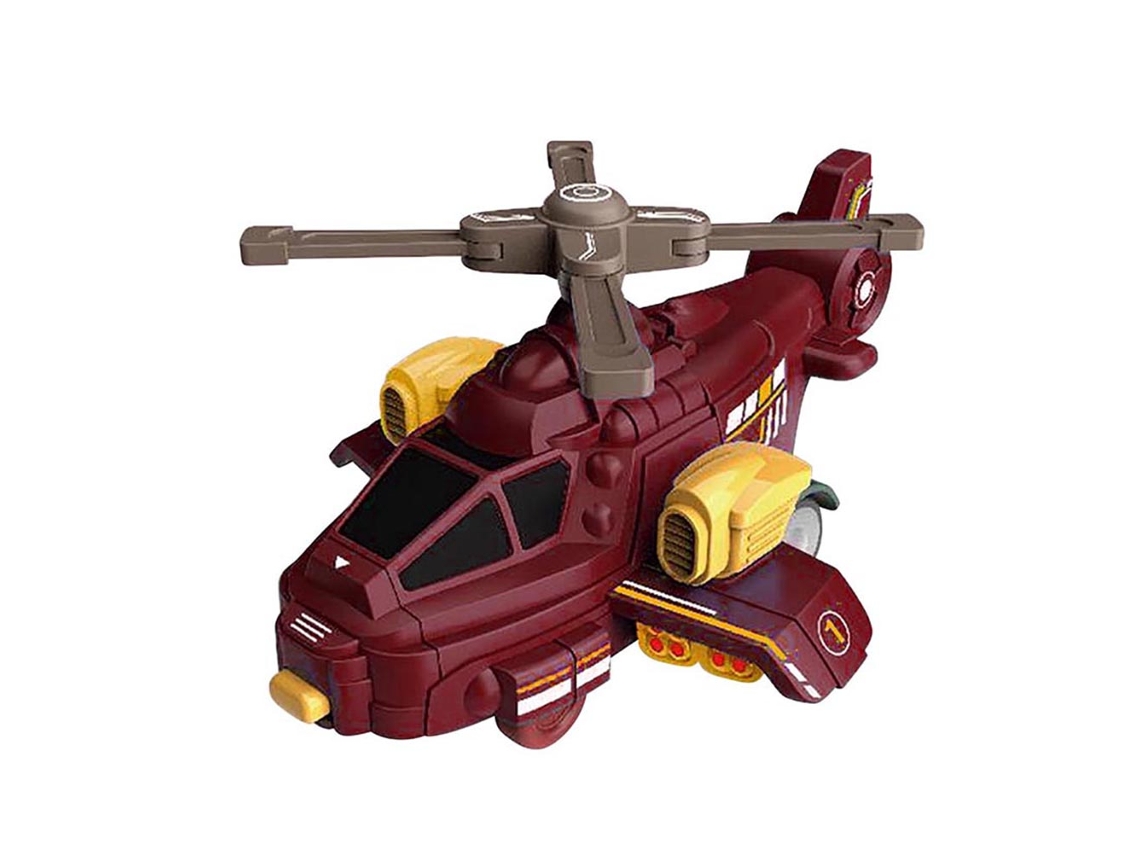 2026yncm--juguete De Helicóptero Deformable Con Colisión Inercial Para Niños Regalo De Navidad Juguete De Avión Helicóptero Deformable