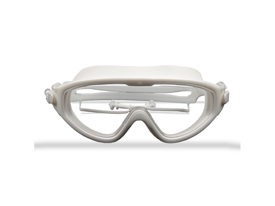 Gafas de natación para niños con visión ampliada y tapones para los oídos