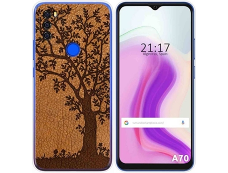 Carcasa Blackview A70 TUMUNDOSMARTPHONE Cuero 03 Multicolor