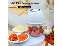 Picadora Eléctrica Compacta, Molinillo De Verduras Y Ajos Para Uso Doméstico, Fácil De Limpiar, Multifuncional.