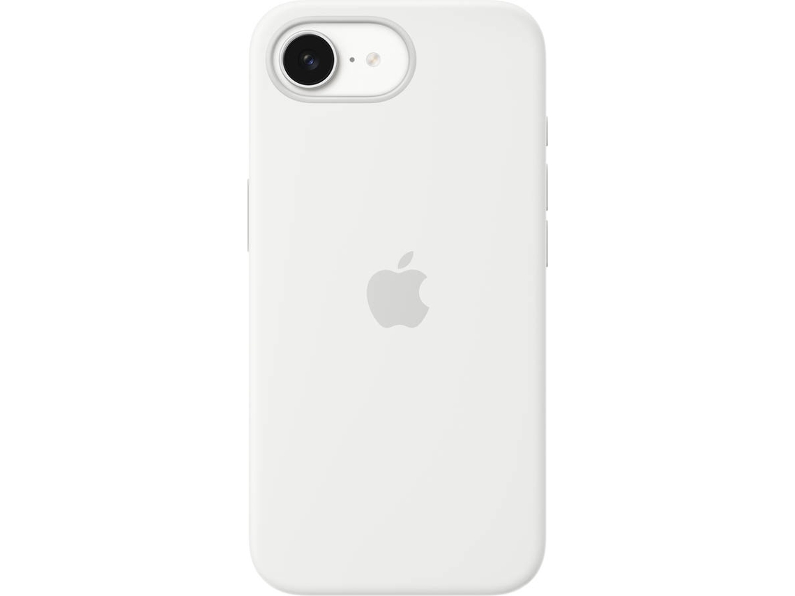 Funda APPLE Silicone Case iPhone 16e (Blanco)
