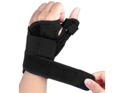Férula para el pulgar con soporte para la muñeca para artritis y tendinitis. Para uso con la mano derecha e izquierda. Color negro. HEXINYIGJLY