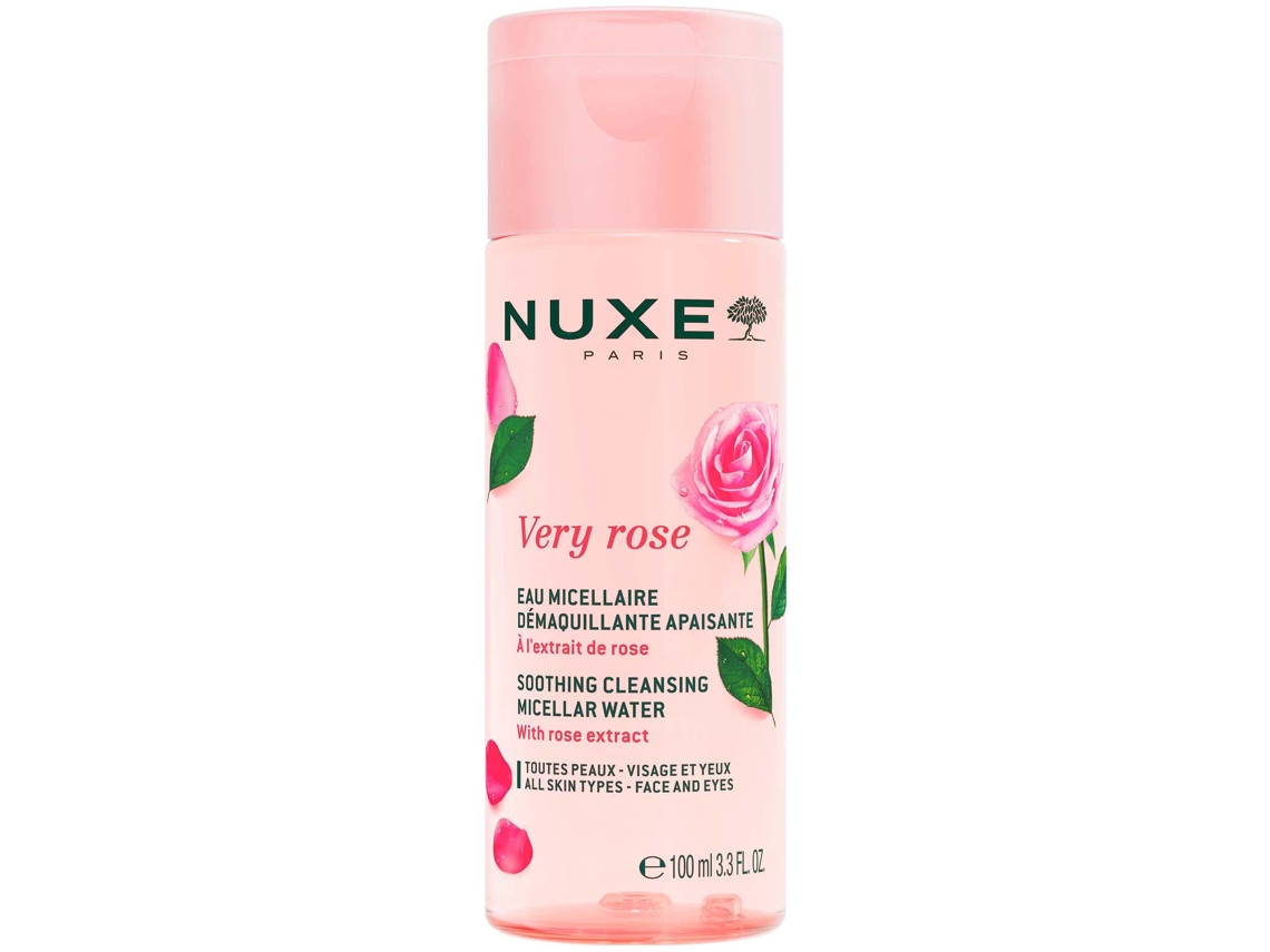 Agua Micelar Desmaquillante Calmante Very Rose 100 ml Nuxe