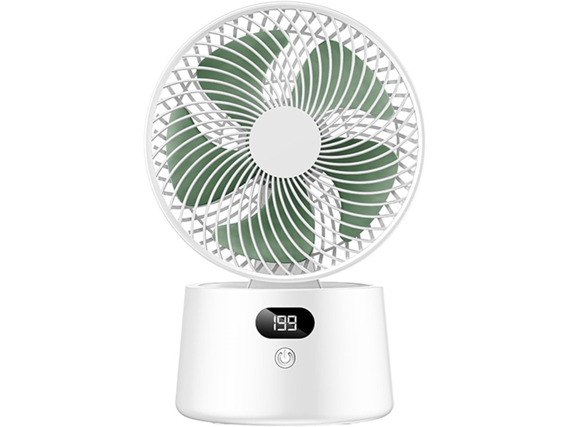 Ventilador De Escritorio, Textura Refrescante Ideal Para Estaciones De Trabajo, Dormitorios, Recargable.