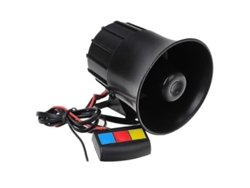 Sirena De Seguridad De 12 V Para Motocicleta, Coche, Furgoneta Y Vehículo Con 3 Sonidos Potentes, Fácil Instalación.