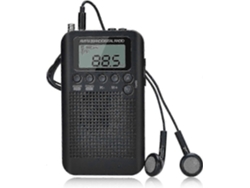 Rádio Portátil Pequeno L-328, Rádio Portátil Recarregável Com Função De Gravação.