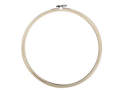 Bastidor de bordado de madera para hobby, 23 cm, altura del anillo: 8 mm, 62 564 000 Rayher