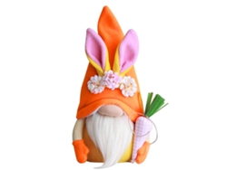 Conejito Muñeco Sin Face Para Decoración De Pascua