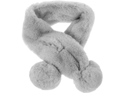 Bufanda De Invierno Cálida Para Mujer Con Cuello De Piel Sintética, Calentador De Cuello Suave Y Aislante.