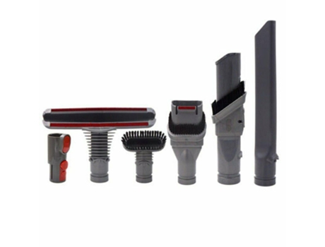 6 unids/set accesorios para aspiradoras Dyson V6 a V7 V8 V10 Kit de plástico aspiradora limpiadora limpiamoquetas reemplazar para limpieza del hogar