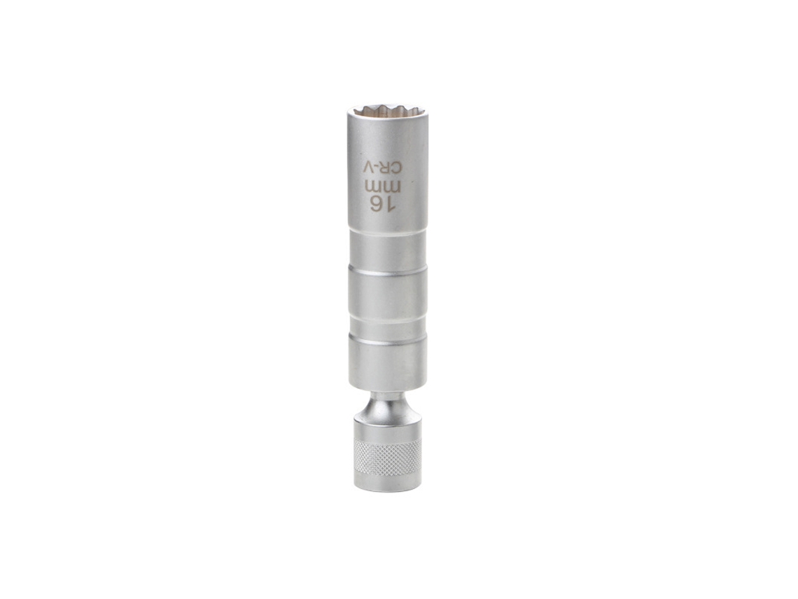 Herramienta Universal De Acero Al Cromo Vanadio De 3/8 De Pulgada Y 12 Ángulos Para Extracción Y Reparación De Tornillos En Automóviles.