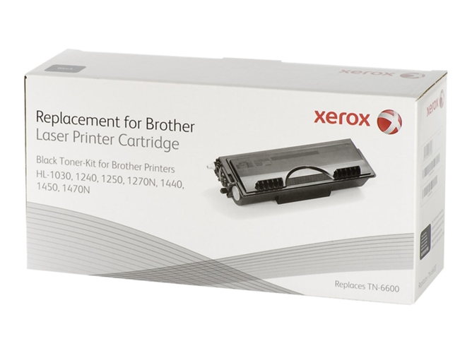 Tóner XEROX equivalente a BROTHER TN6600 Negro