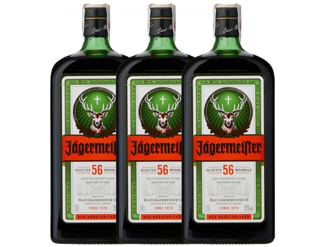 Digestivo MAST JÄGERMEISTER Mast Jägermeister (1 L - 3 unidades)
