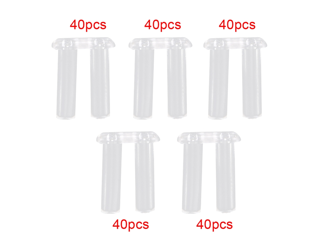 Accesorios Para Reparación De Gafas - Hebilla De Plástico Para Lentes Sin Montura - 200 Unidades