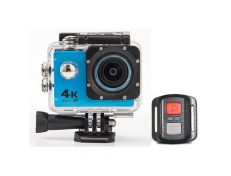 Action Cam Hd 4K Wifi 1080P 60Fps Minicam 30M Impermeable Go Sport Dvr Extreme Pro Cam Azul