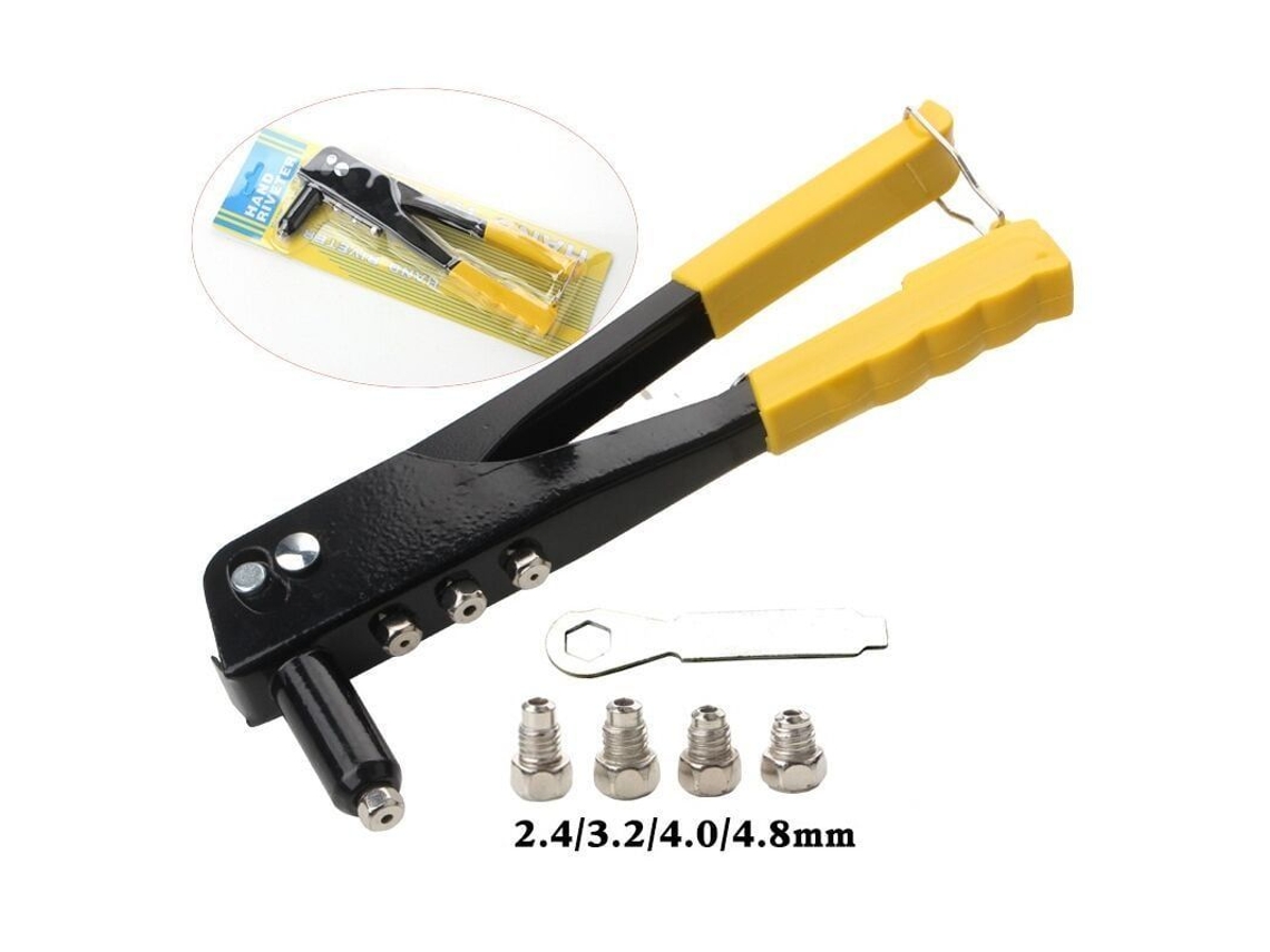 2026altiro-cuchillo Remachador De 4 Boquillas - Aleación De Aluminio Práctica - Solapa Metálica