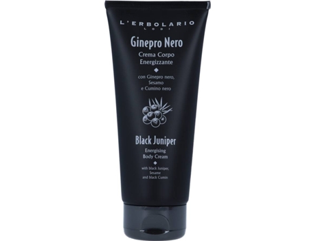 Crema Corporal L'ERBOLARIO Enebro Negro Energizante (200 ml)