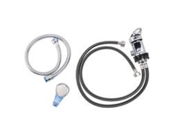 Vlrla-60cm Shampoo Cômoda Faucet Sprayer Com Blue Head 70cm Hose