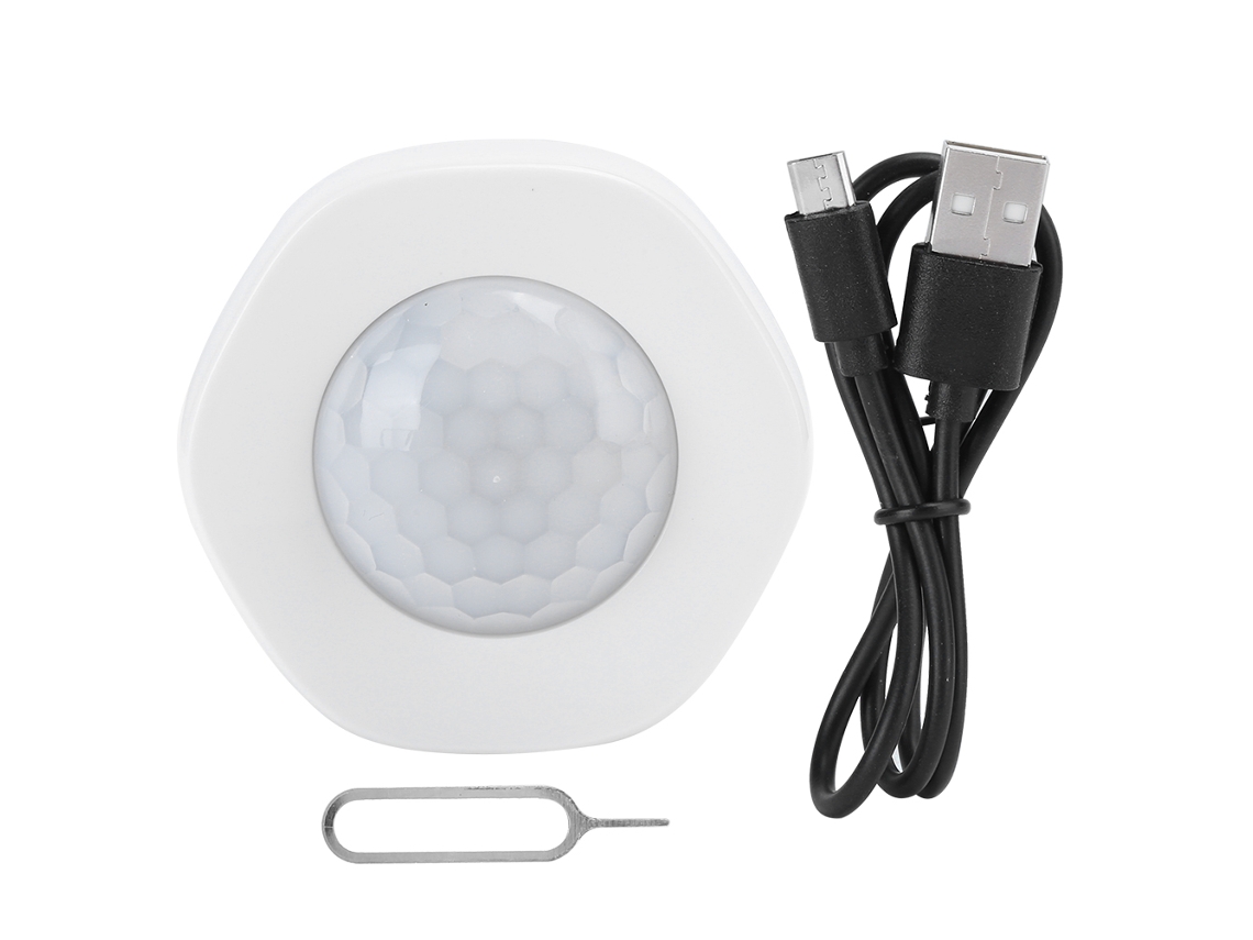 Sensor Infrarrojo Inteligente Para Personas Y Mascotas, Alarma Con Aplicación Wifi Y Pir Para Vigilancia Del Hogar