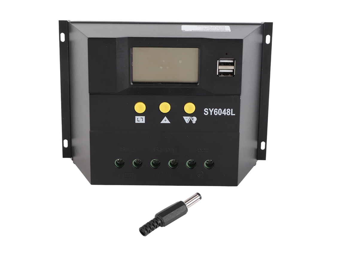 Controlador De Carga Solar Pwm De 80 A, Regulador De Batería De 12/24 V Y 720/1440 W