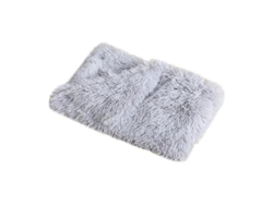 Manta Para Mascotas Lavable, Suave, Cálida Y Mullida De Doble Capa Wls S Gris