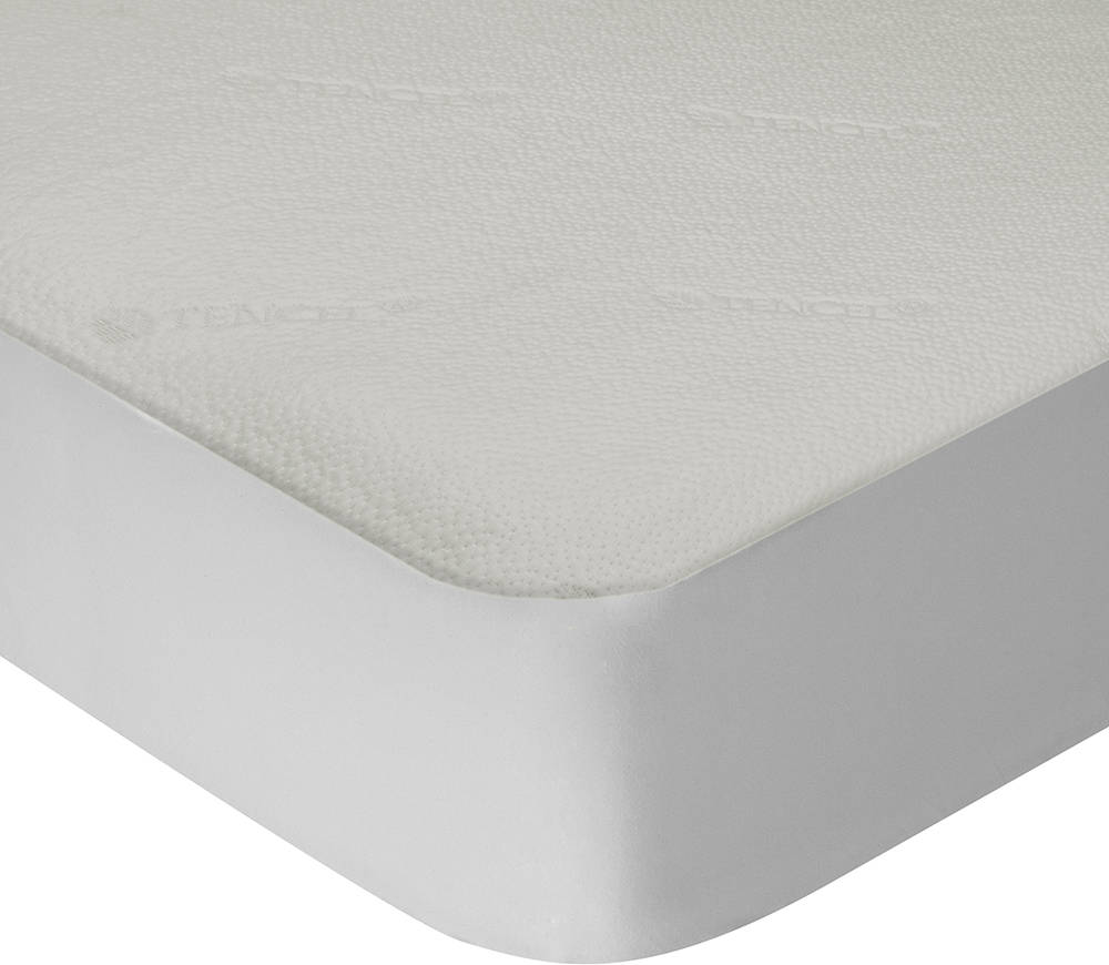 Protector y Cubre Colchón Pikolin Home Tencel Premium Hípertranspirable (135X190/200Cm) Blanco