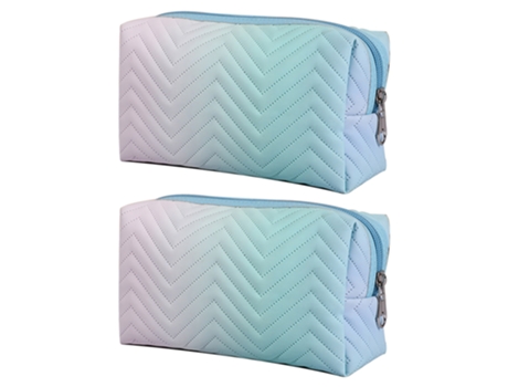 Bolso JEIIBRZUI Tridimensional De Uds Gradiente Degradado Aseo Viaje Azul