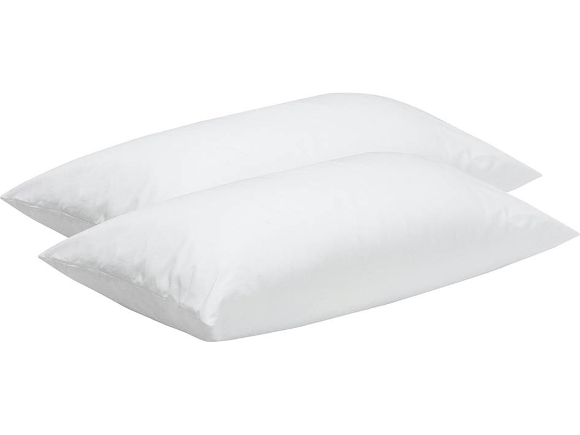 Pack de 2 Fundas Pikolin Home de Almohada Pikolin Home de Tencel Impermeable 60X60Cm) Blanco