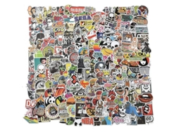 2026-200 Pegatinas Impermeables Estilo Grafiti Para Bicicleta Patineta Etc Material Pvc Tamaño 3-6cm