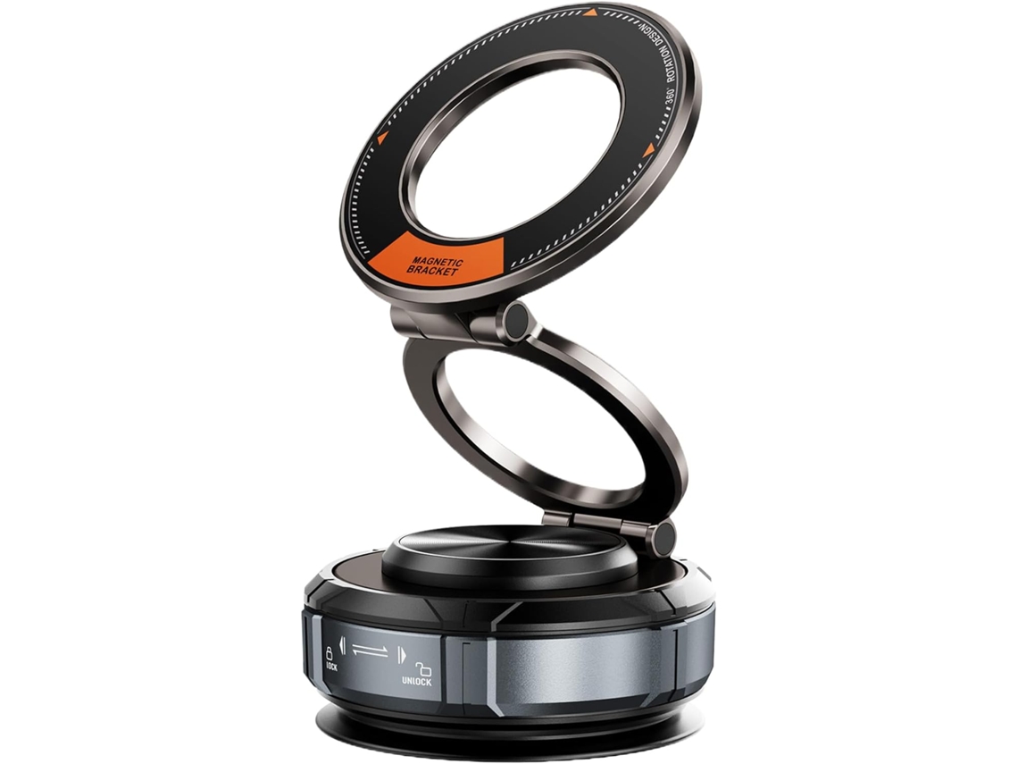 Soporte Magnético Para Teléfono Móvil Para Salpicadero, Base Giratoria De 360°